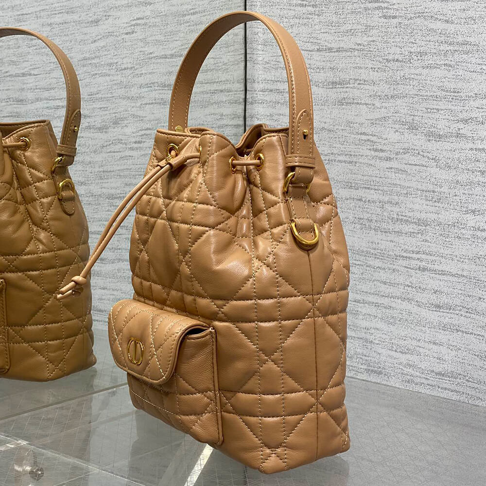 Small Dior Caro Bucket Bag(HIGH-END GRADE) - Top Club