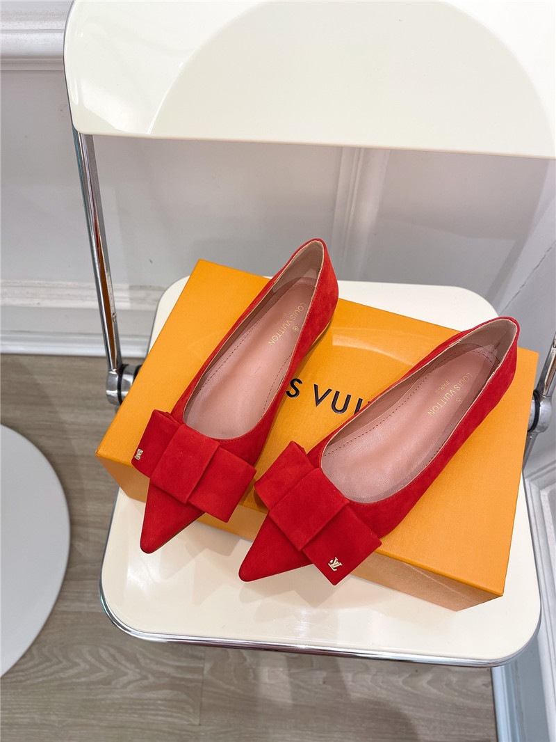 louis vuitton LV bowknot pointed shoes - Sneaker Replica Workshop