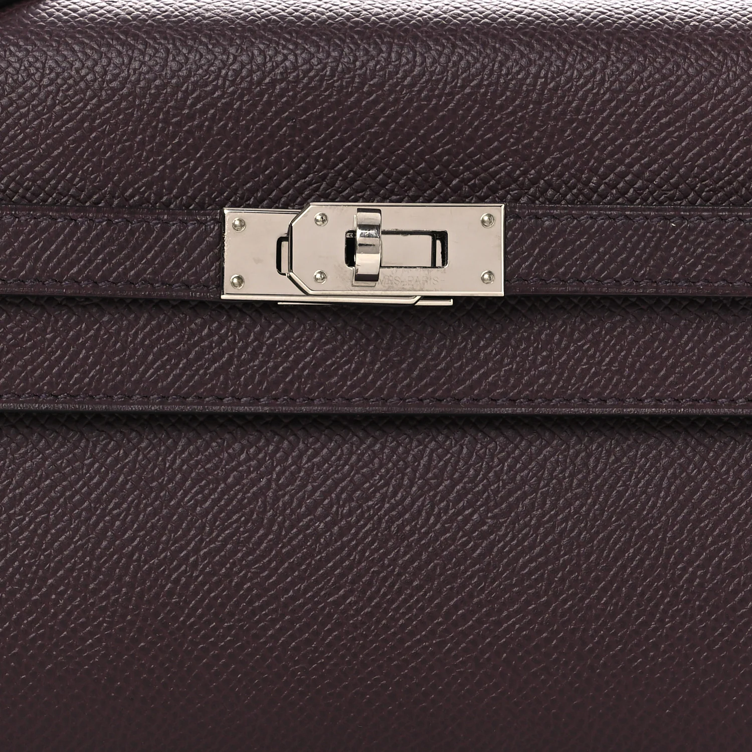 Epsom Kelly Wallet To Go Rouge Sellier - Top Club