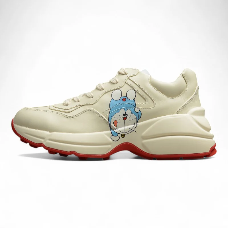 Gucci x Doraemon Rhyton Sneakers - Sneaker Replica Workshop