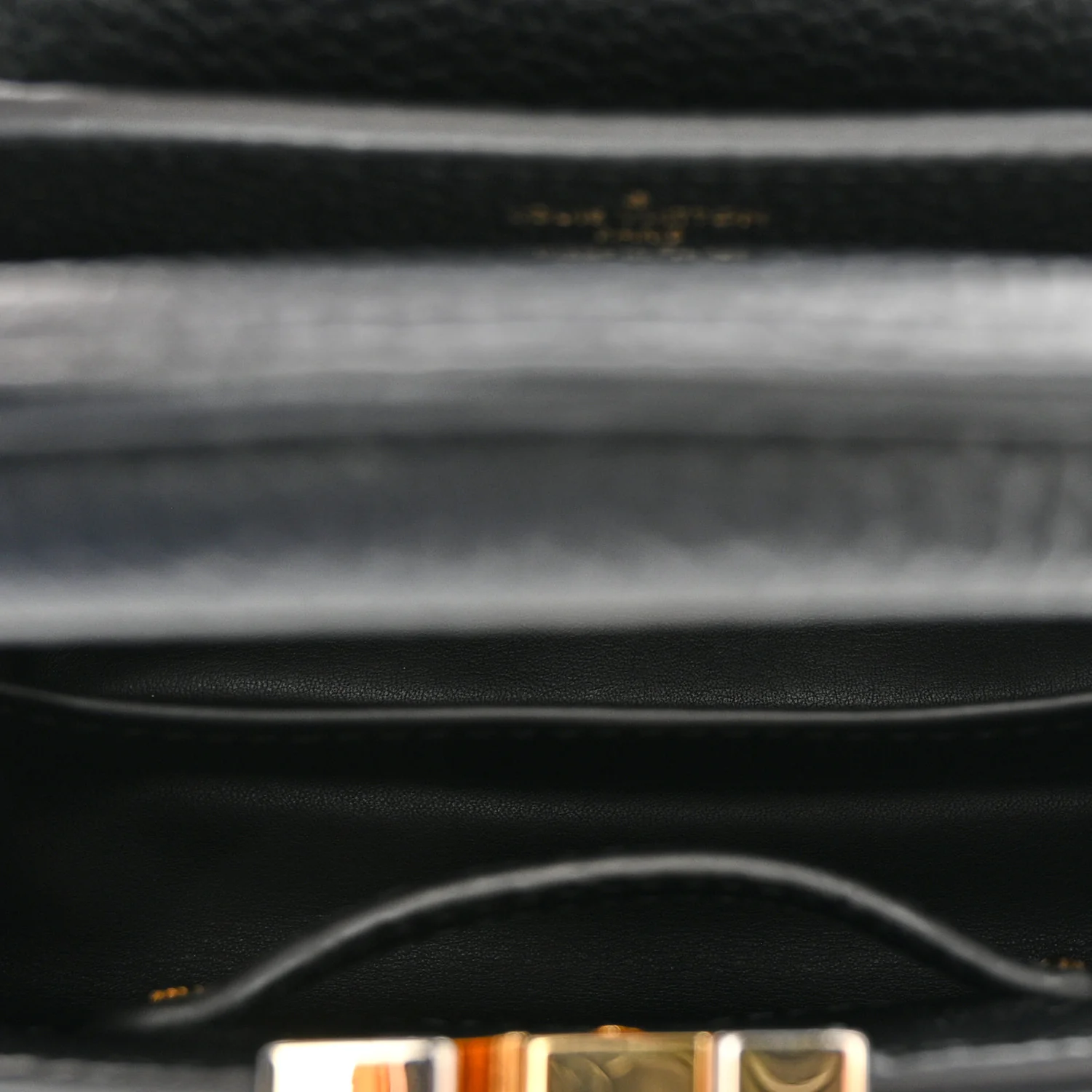 Taurillon Mini Capucines Black - Top Club