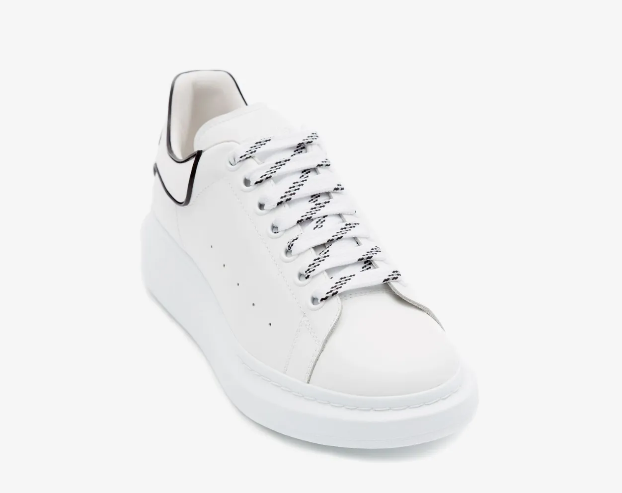 Alexander Mcqueen Men's Oversized Sneaker in White/black - Sneaker Replica Workshop