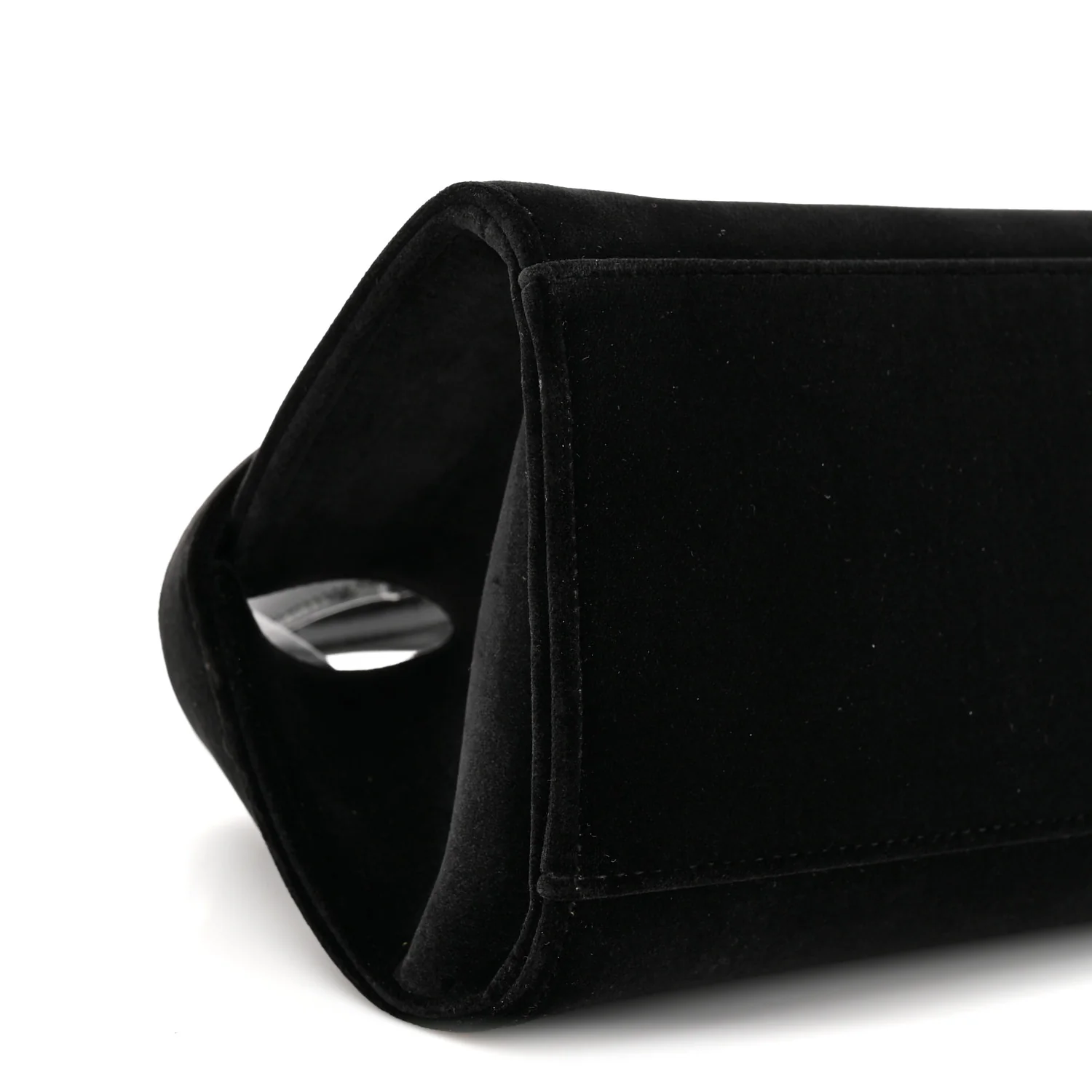 Velvet Strass XS Hug Bag Black - Top Club