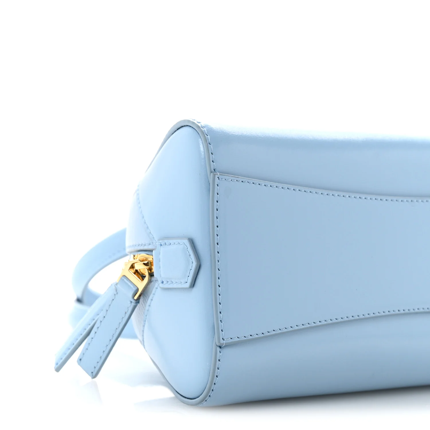 Box Calfskin East West Mini Antigona Light Blue - Top Club