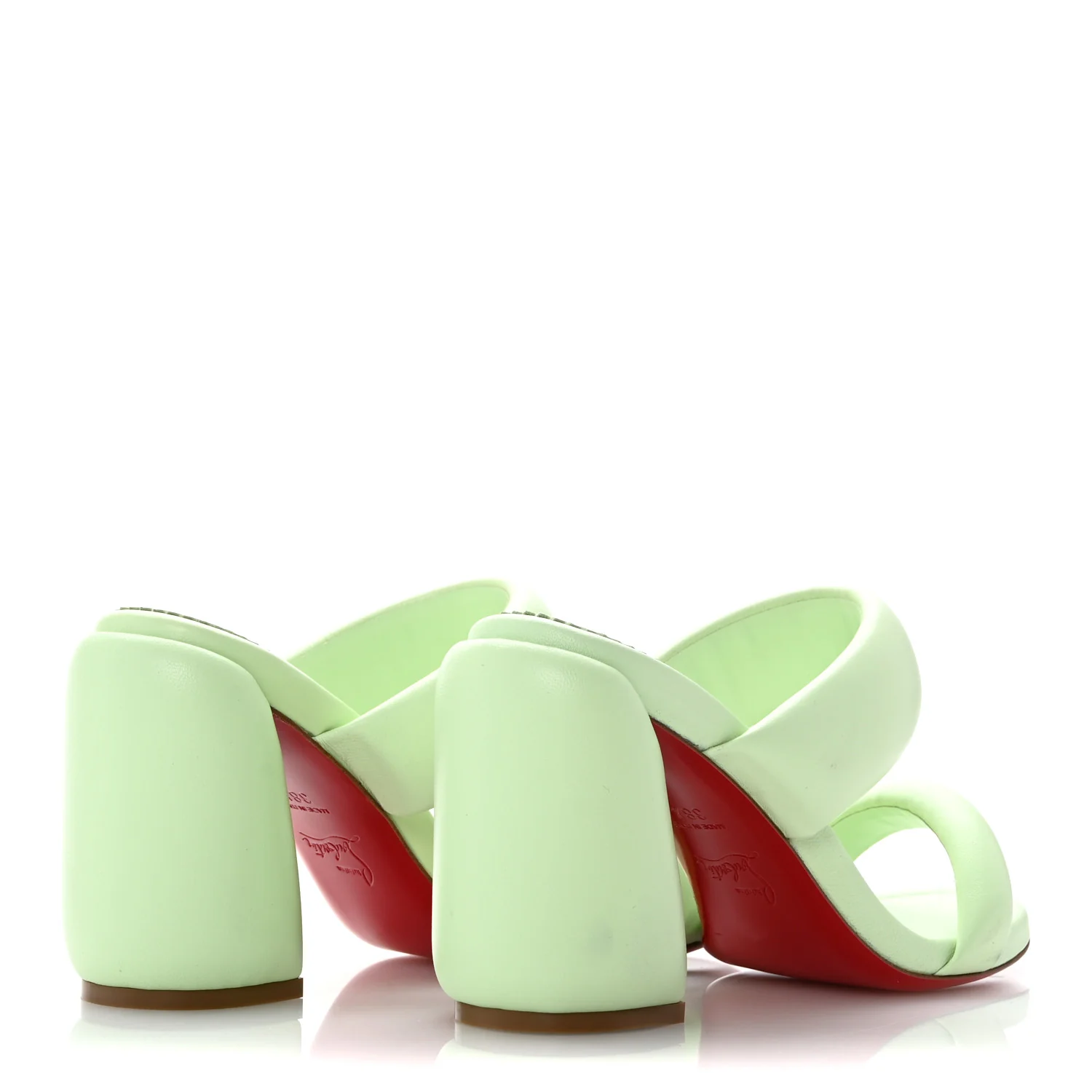 Nappa Inflama Sab 85 Sandals 38.5 Studio Green - Top Club