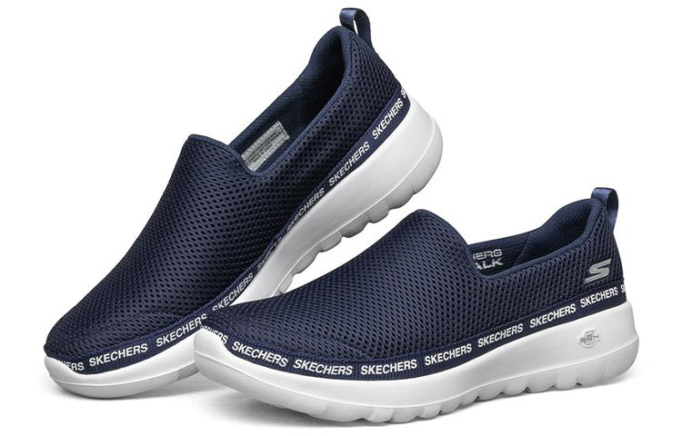 COACH (WMNS) skechers Go Walk Joy Low-Top Slip-on Shoes Blue/White 124096-NVW