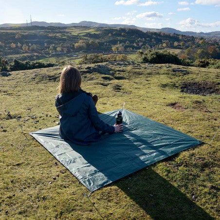 DD Hammocks Magic Carpet Regular olive green - Buschcraft and camping flooring