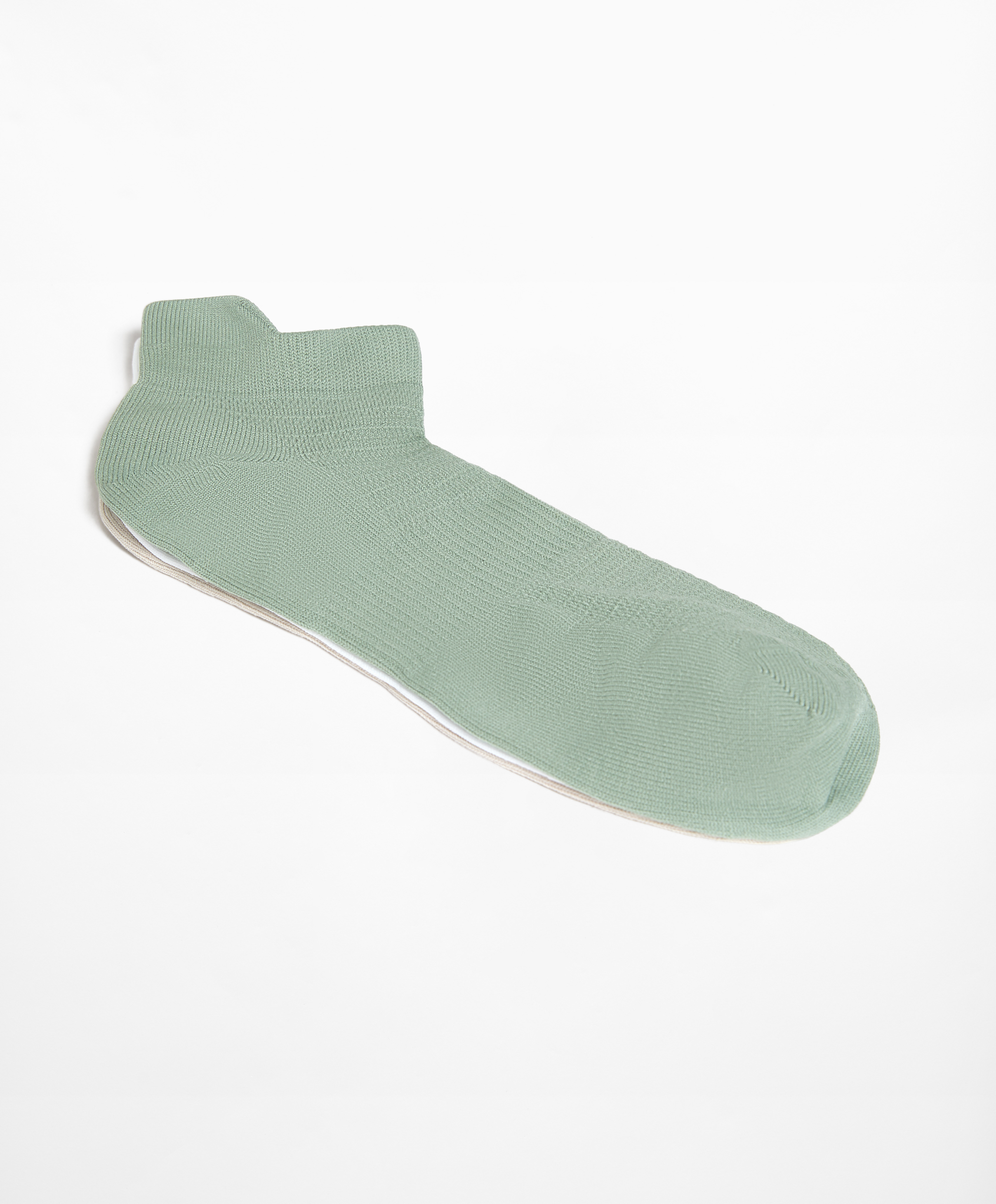 OYSHO 3 pairs of sports sneaker socks with polyamide and heel tab