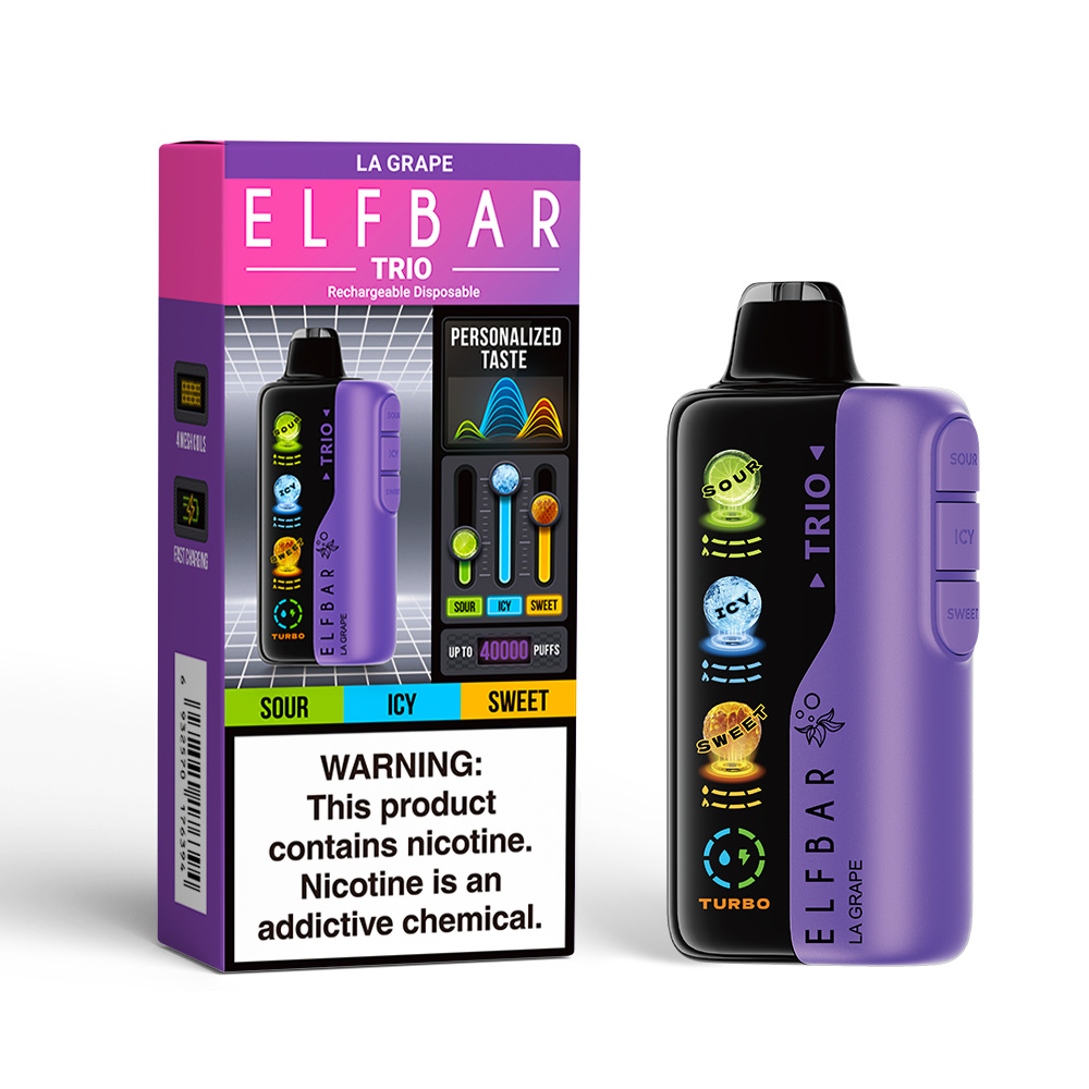 ELFBAR Trio 40K Rechargeable Disposable Vape