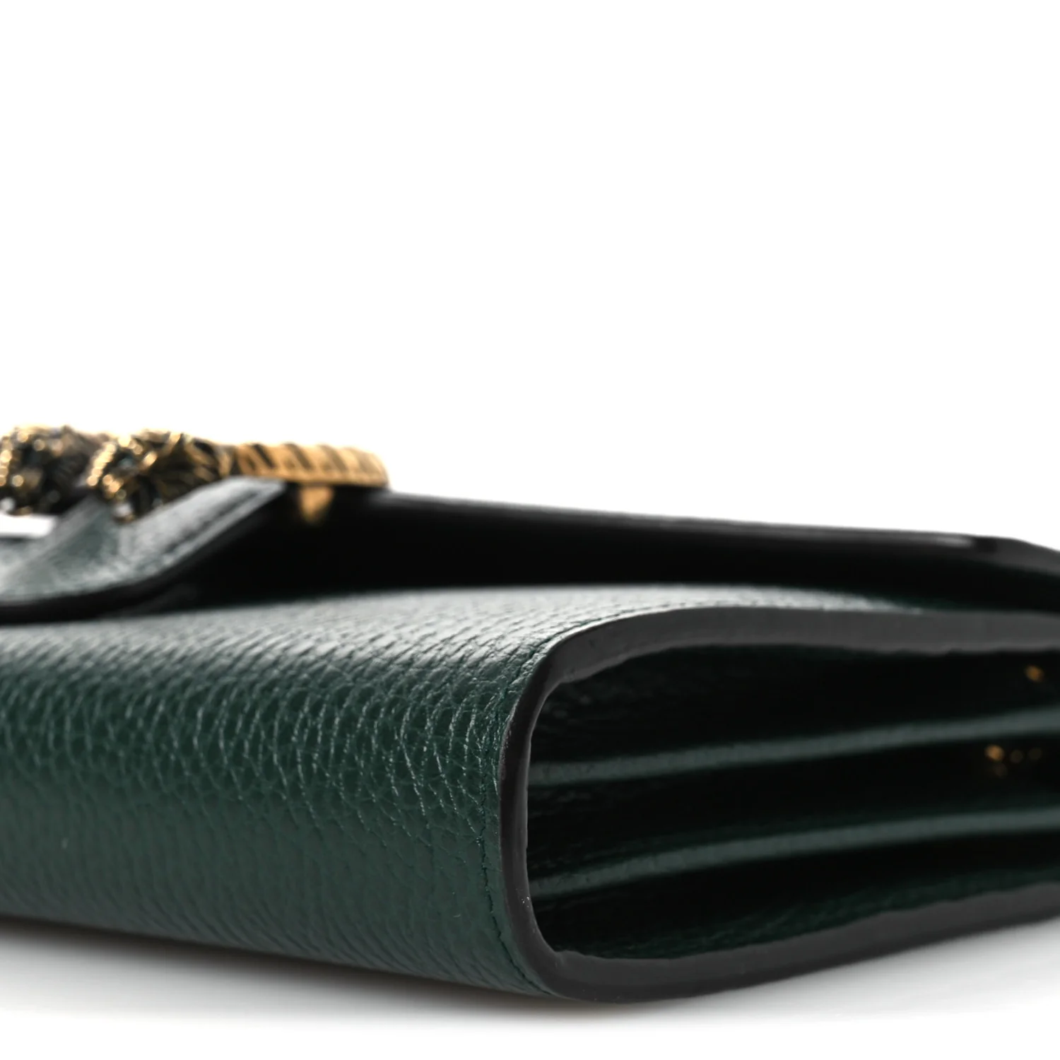 Calfskin Garden Dionysus Chain Wallet Emerald - Top Club