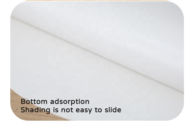 Wholesale High Quality Square Table Mat Non-Slip PVC Western Restaurant Placemat Dining Table Mat（10 pcs）
