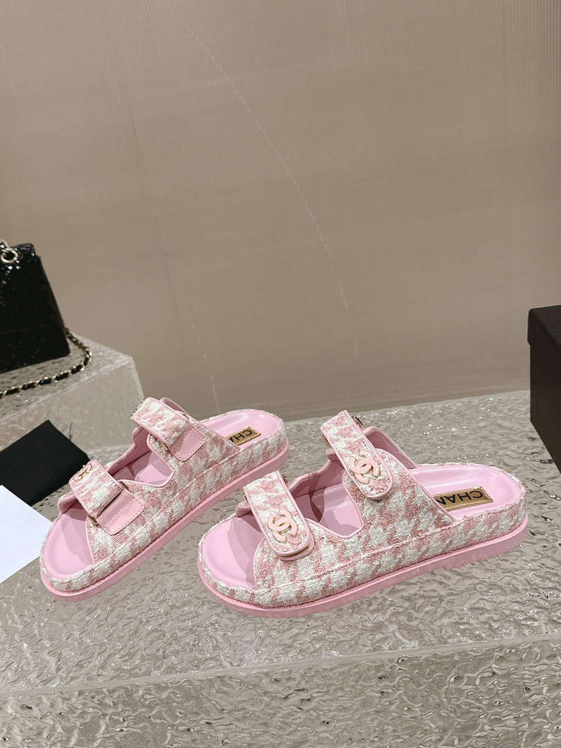 Chanel Women's Velcro sandals Fashion Shoes C93253 - Sneaker Replica Workshop