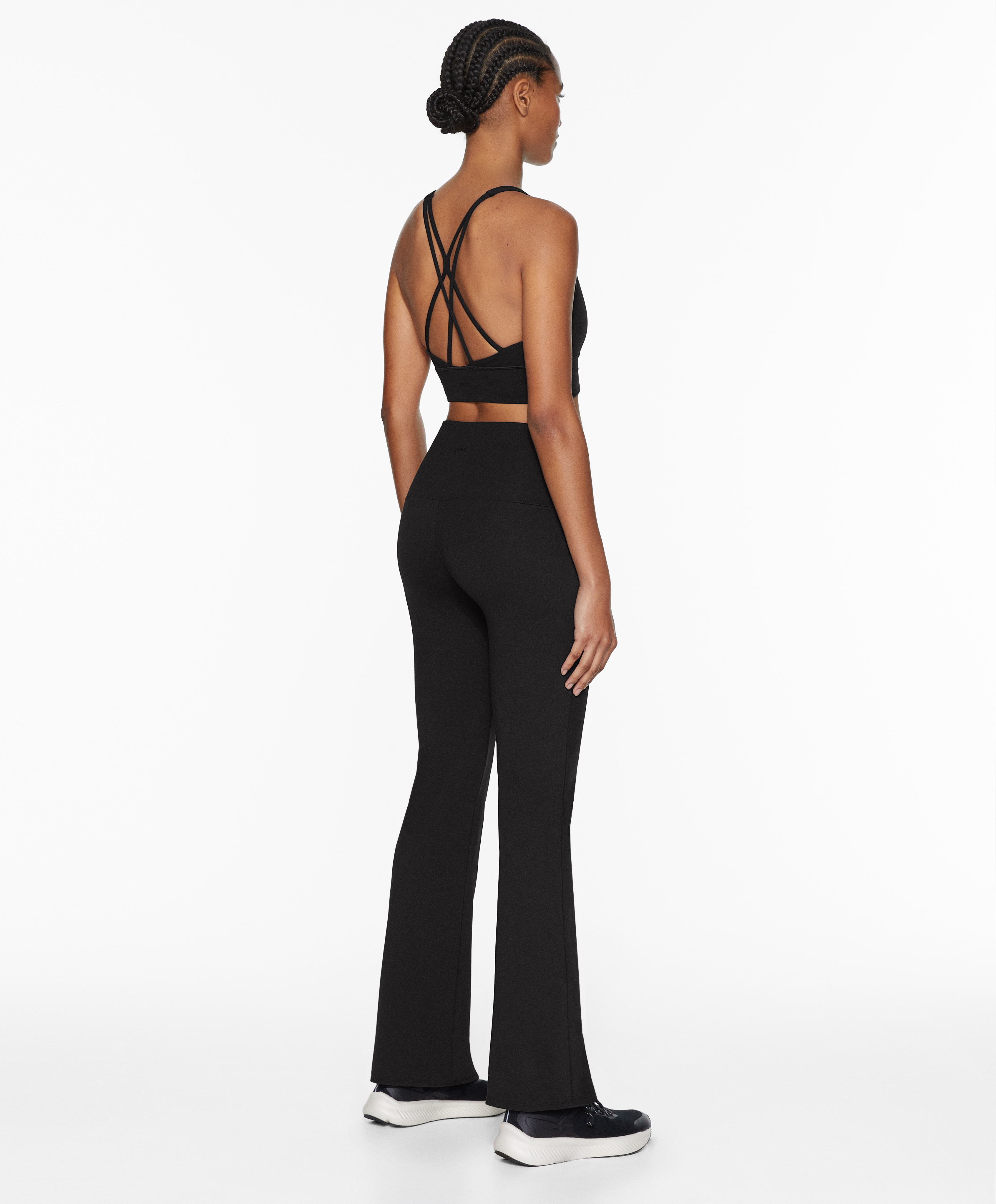 OYSHO High-rise comfortlux flare trousers