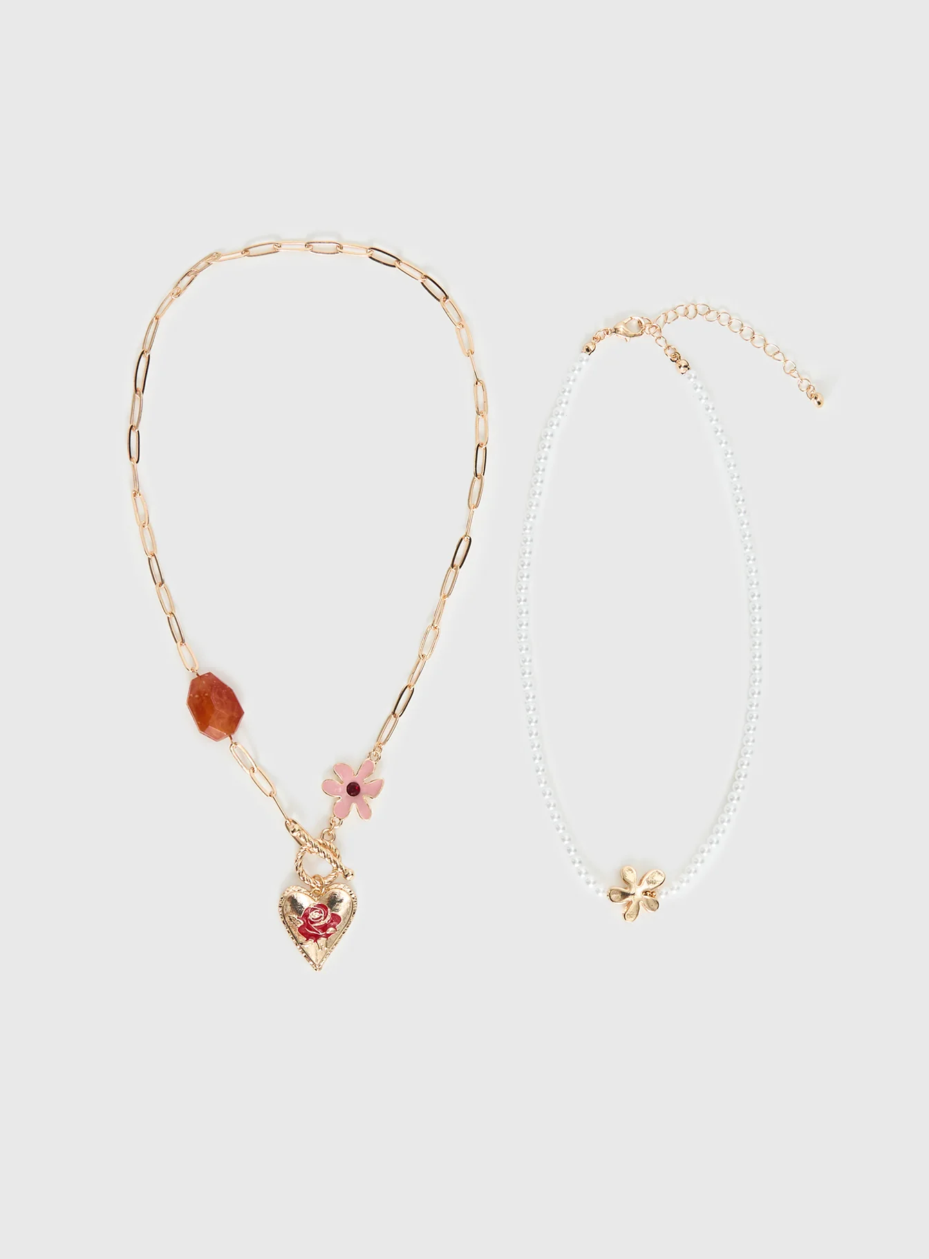 Decipher Necklace Gold