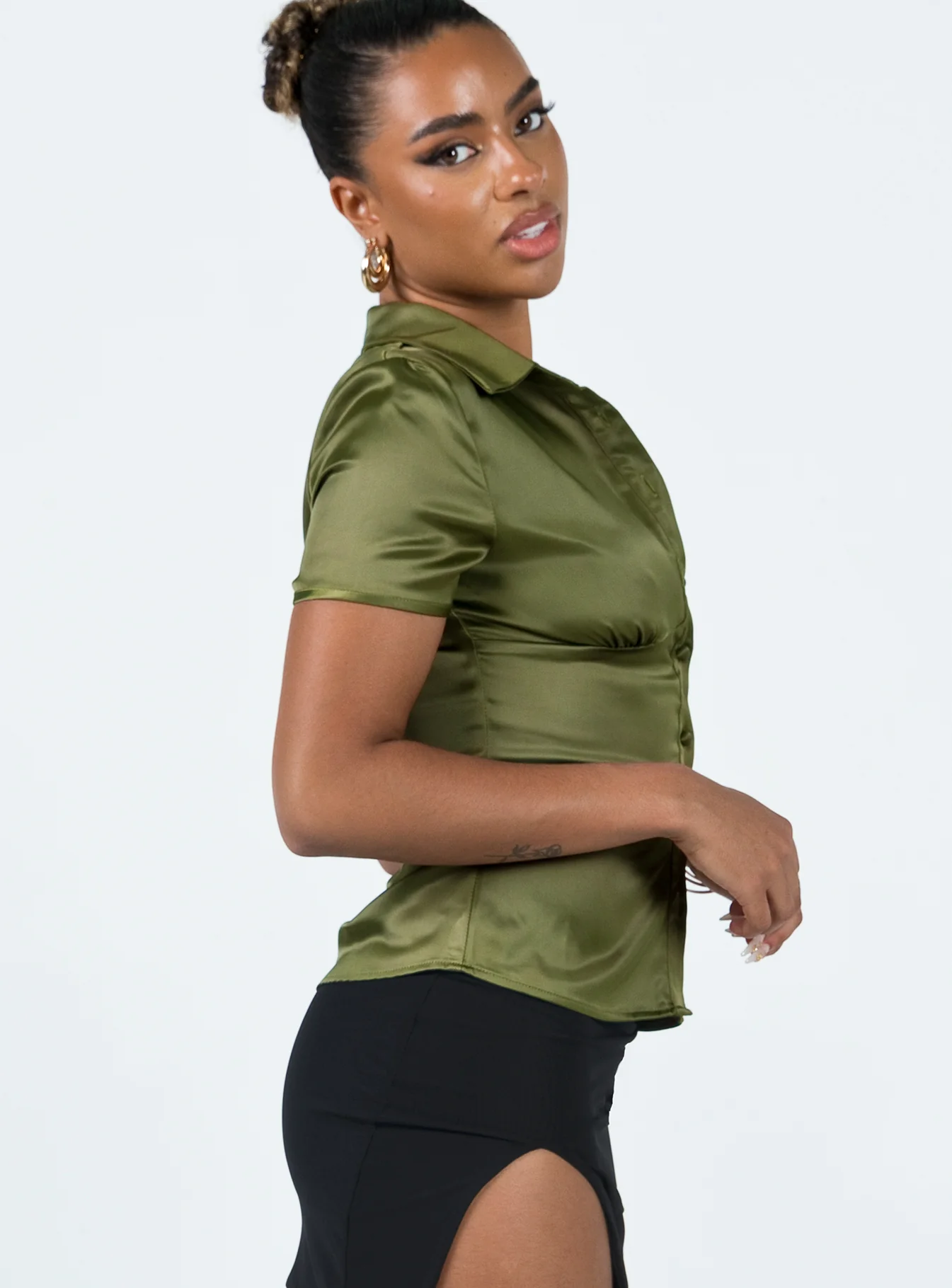 Bessie Top Khaki