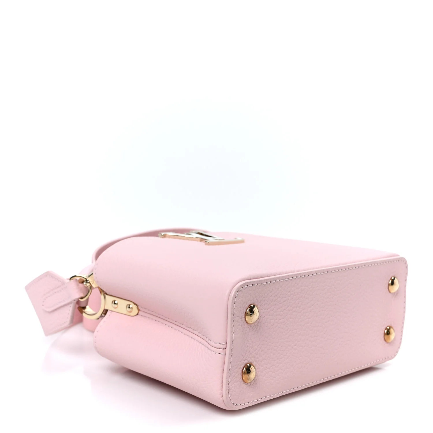 Taurillon Marble Capucines Mini Pink - Top Club