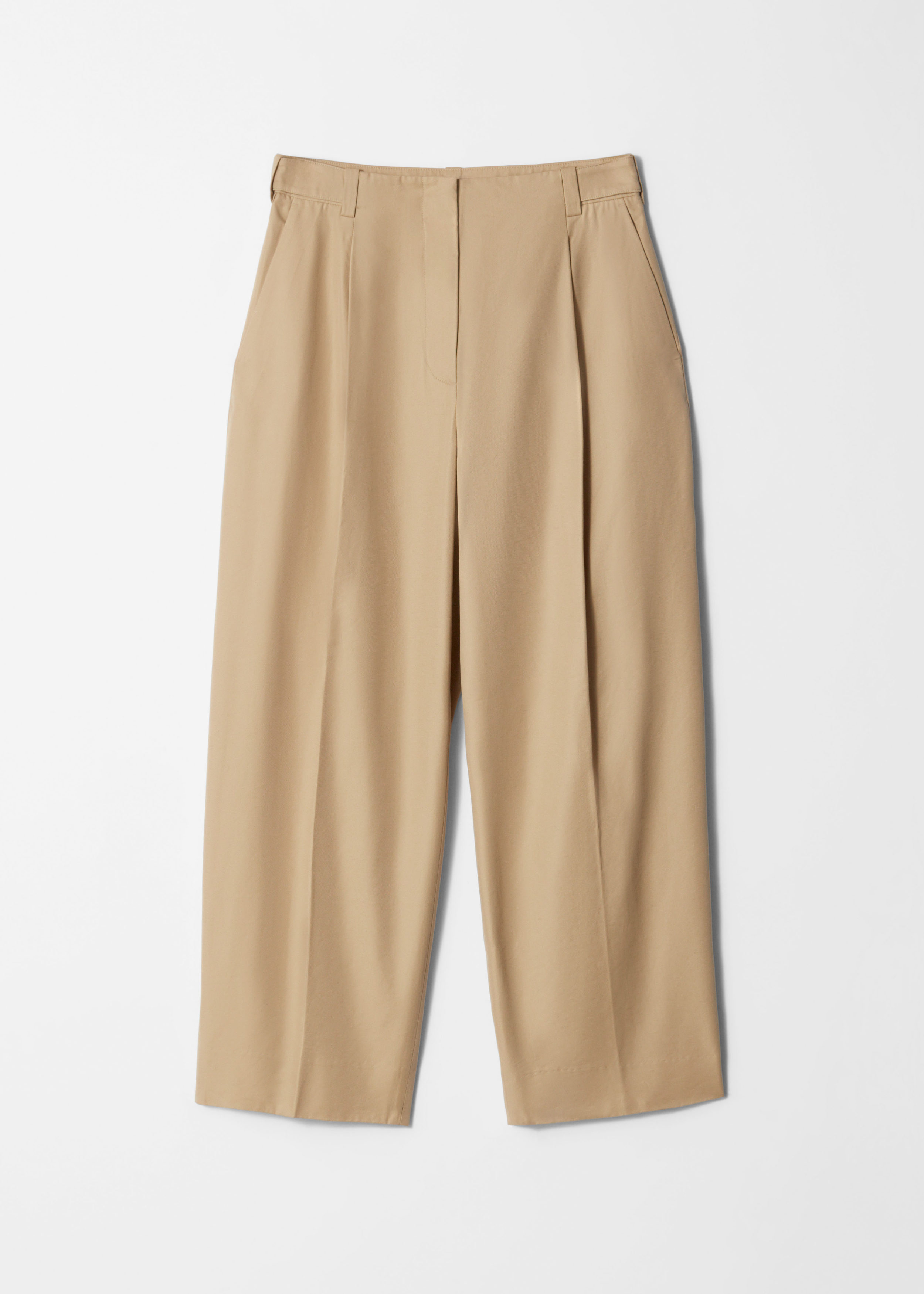& Other Stories TAPERED PRESS-CREASE TROUSERS