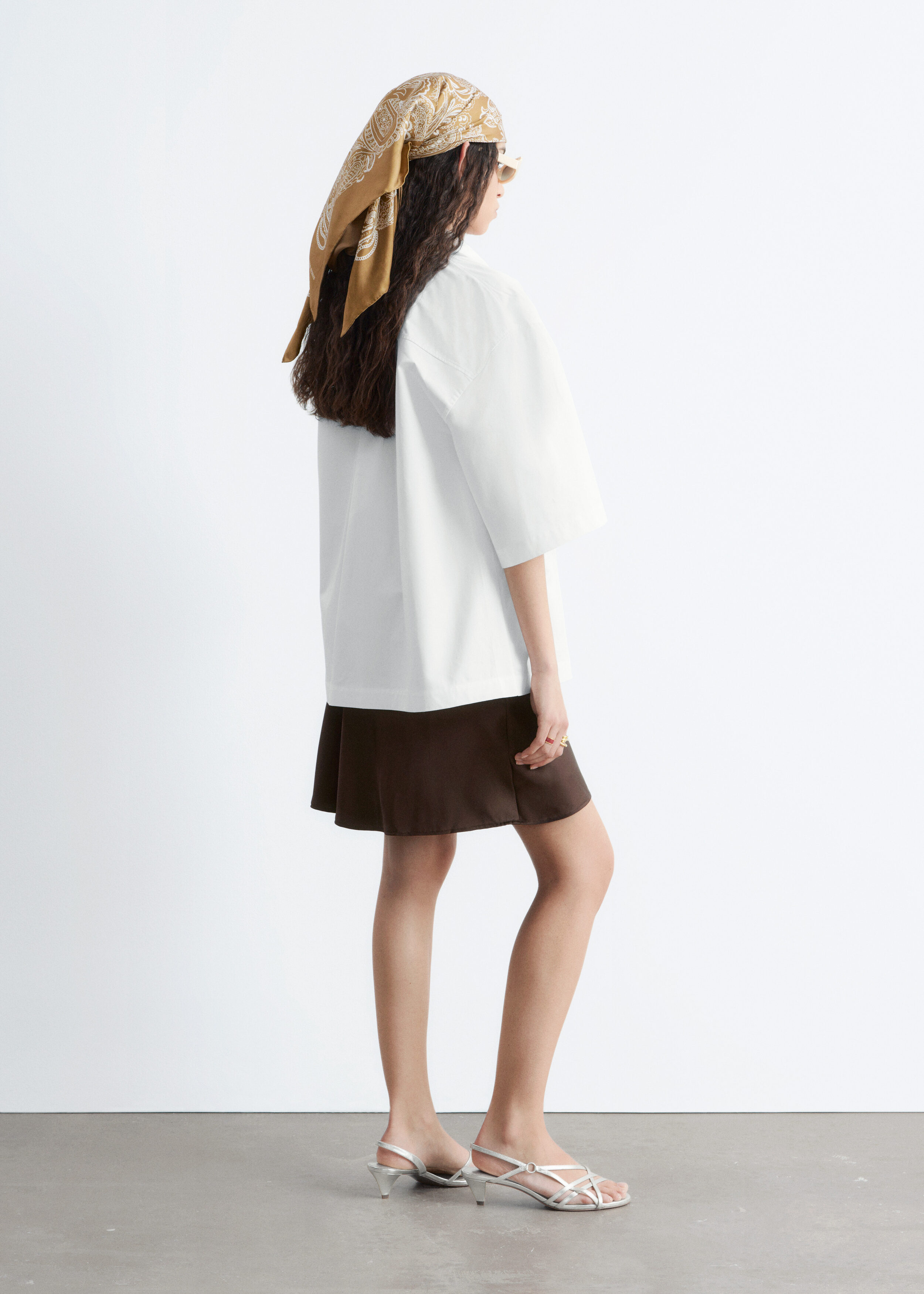 & Other Stories COTTON SHORT-SLEEVE SHIRT