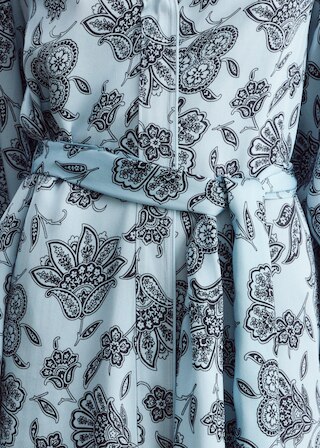 & Other Stories FLORAL WRAP MINI DRESS