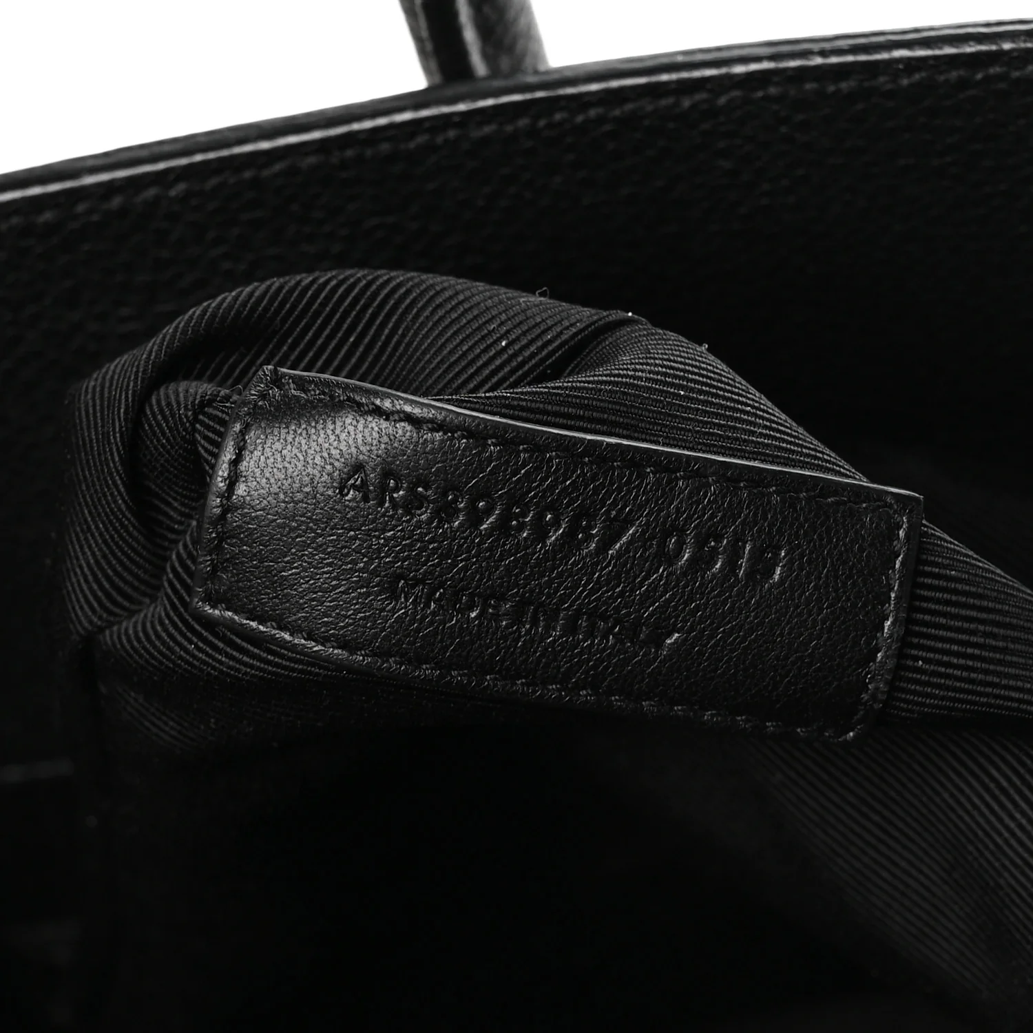 Grained Calfskin Large Sac De Jour Carryall Black - Top Club