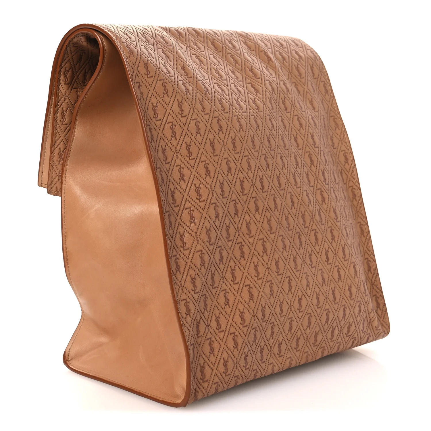 Calfskin Monogram Deli Paper Bag Vintage Beige - Top Club