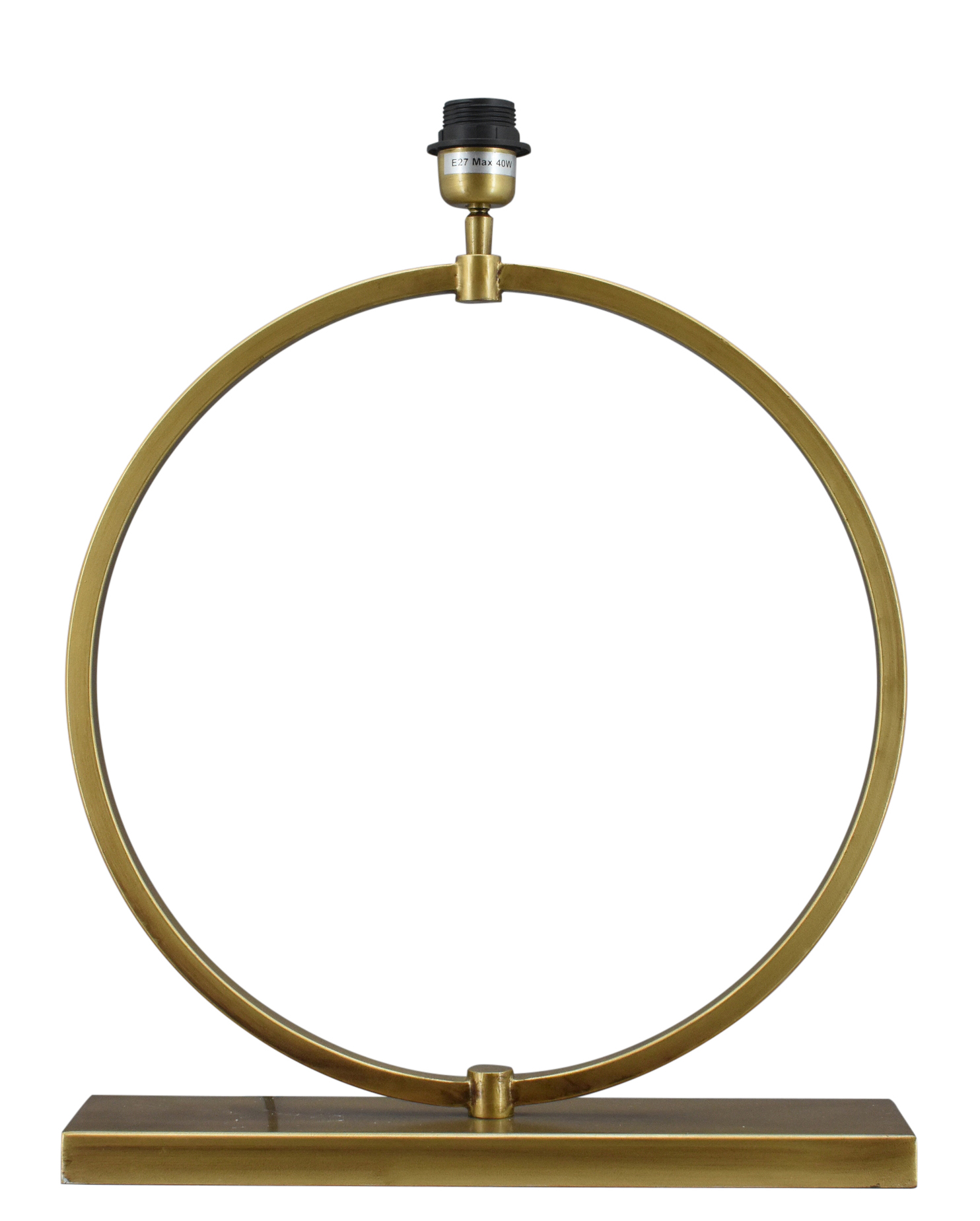 Tafellamp Devon large bronze - zonder kap