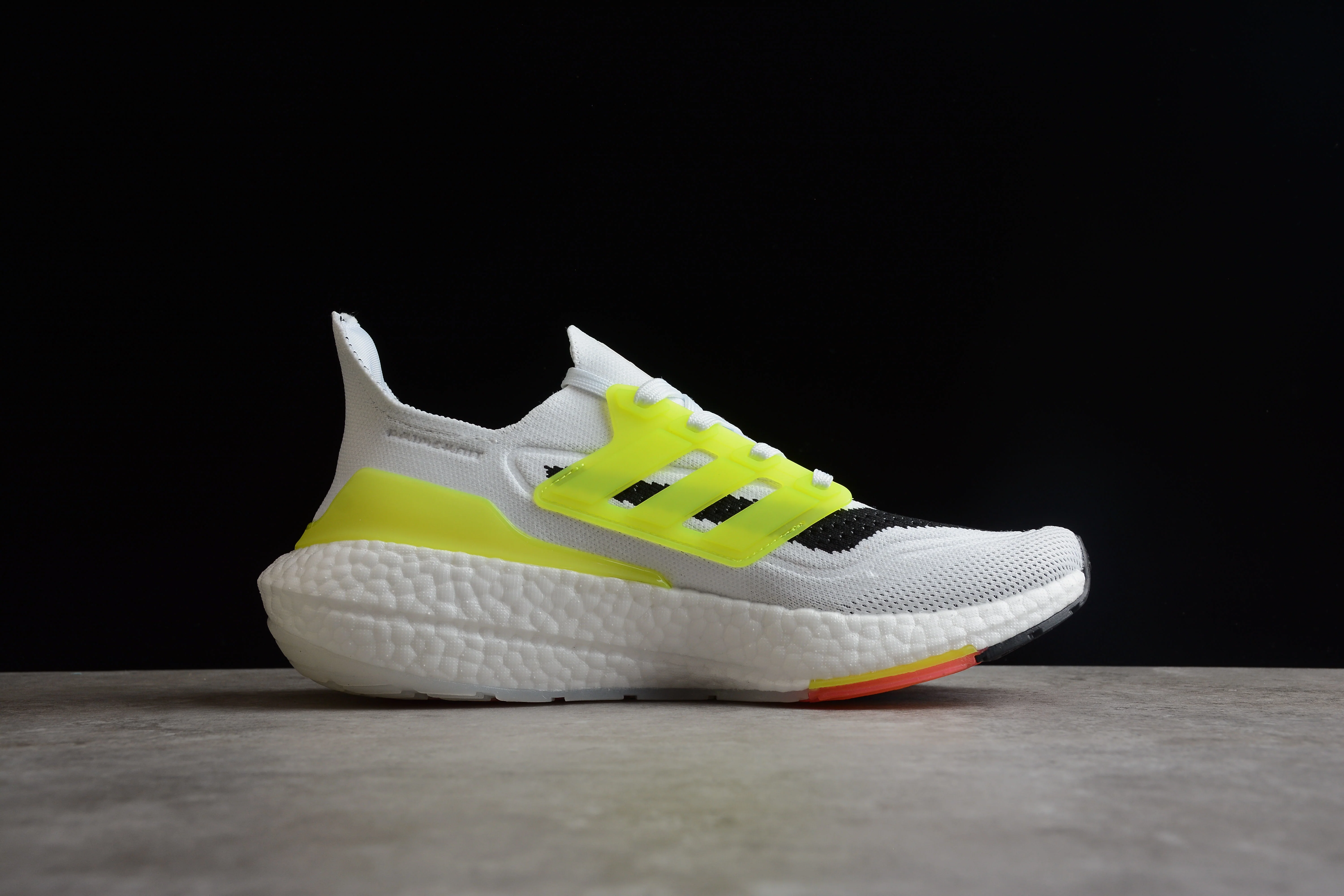 adidas UltraBoost 21 White Solar Yellow - Sneaker Replica Workshop