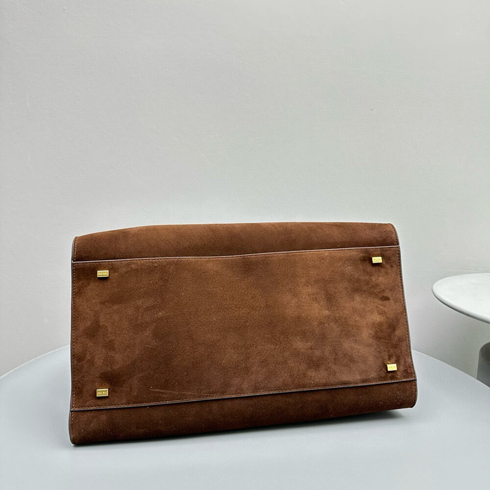 THE ROW  Soft Margaux 15 sued bag(High-end Grade) - Top Club