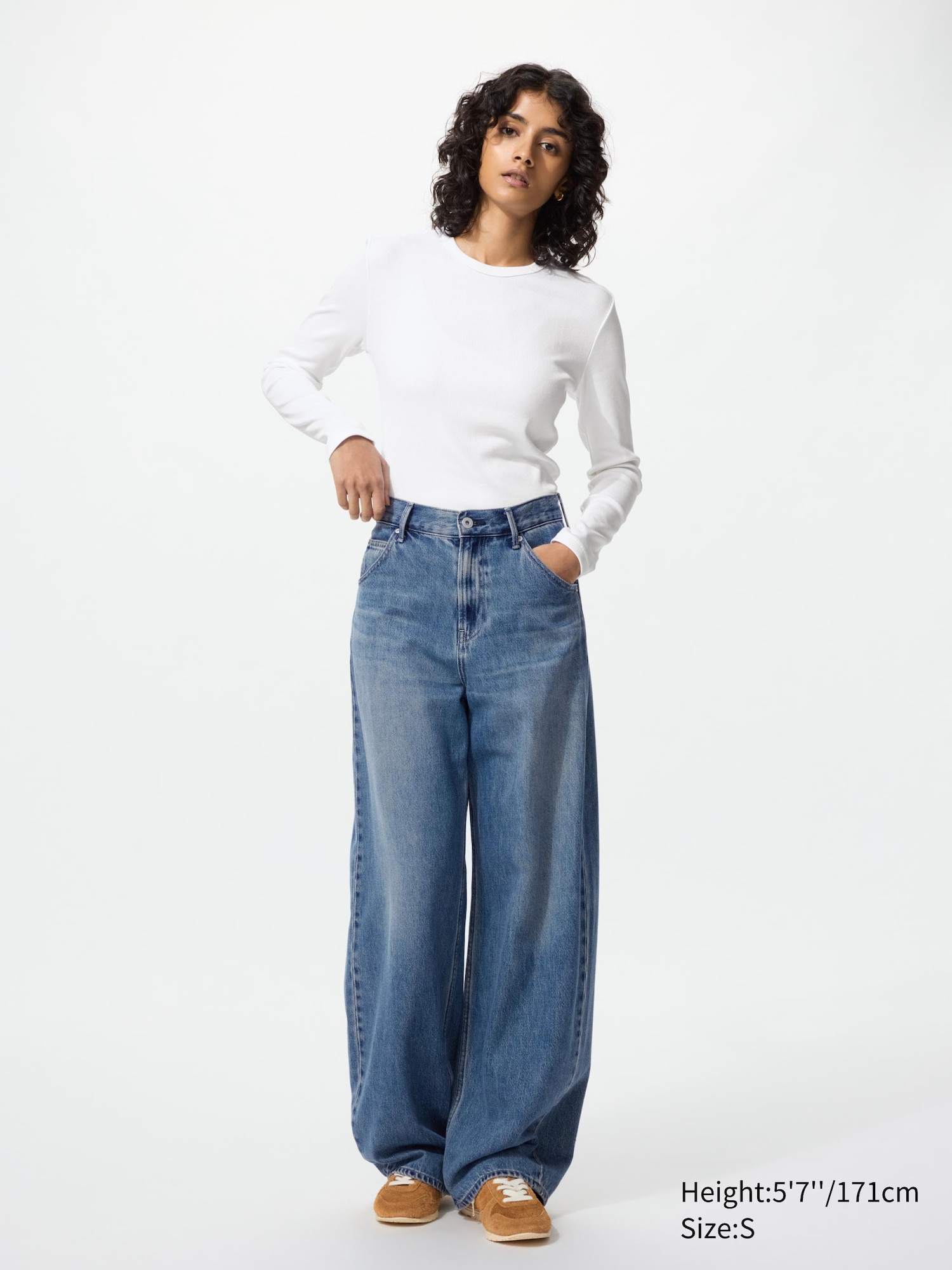 Soft Ribbed Long Sleeve T-Shirt