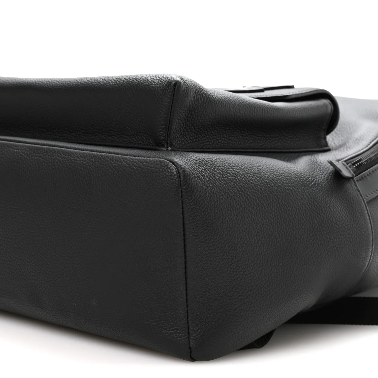 Grained Calfskin Aerogram Takeoff Backpack Black - Top Club