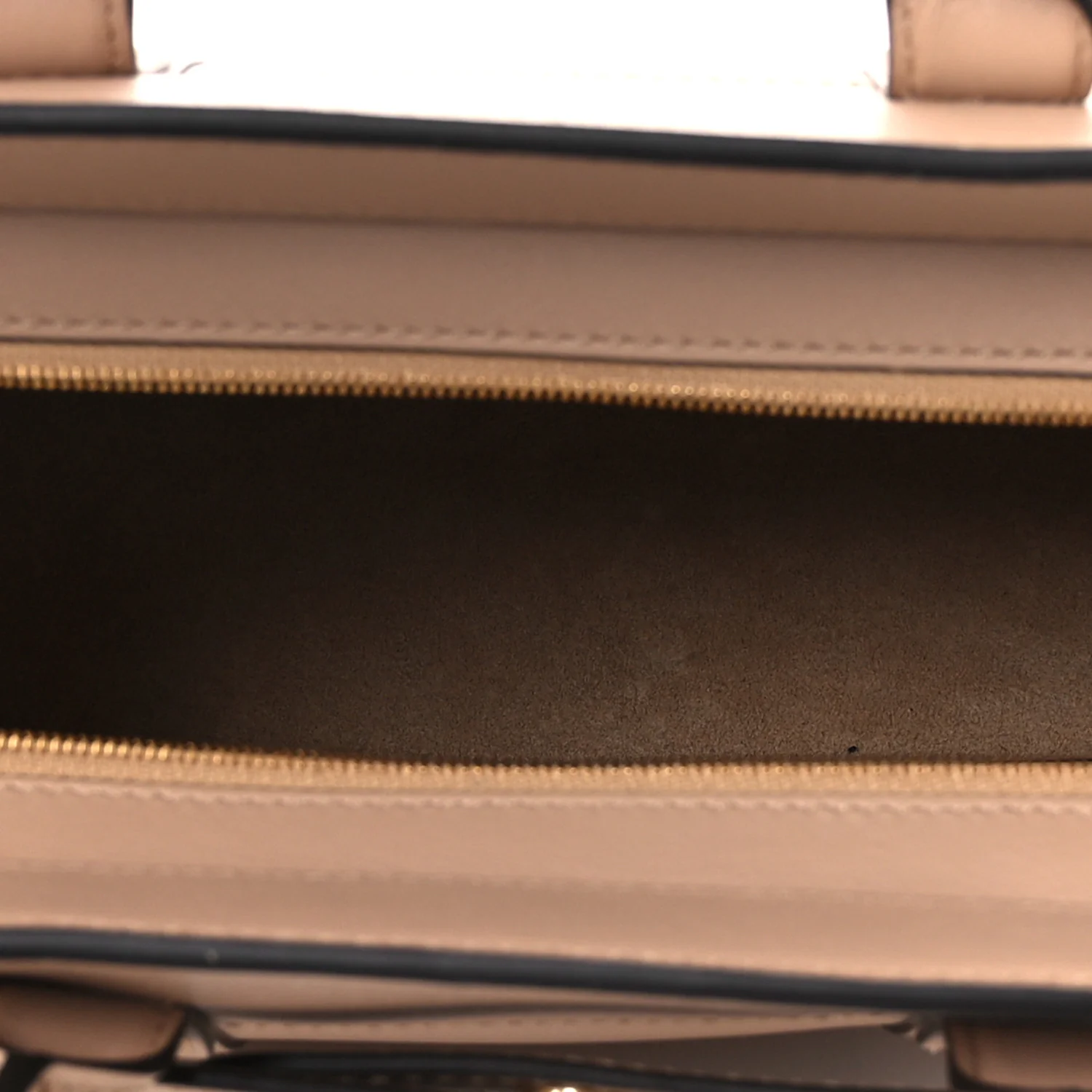 Silky Calfskin Mini Zipped Bayswater Rosewater - Top Club