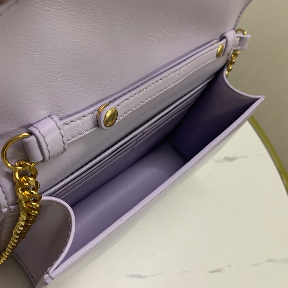 WALLET ON CHAIN MARGO in Shiny calfskin(HIGH-END GRADE) - Top Club