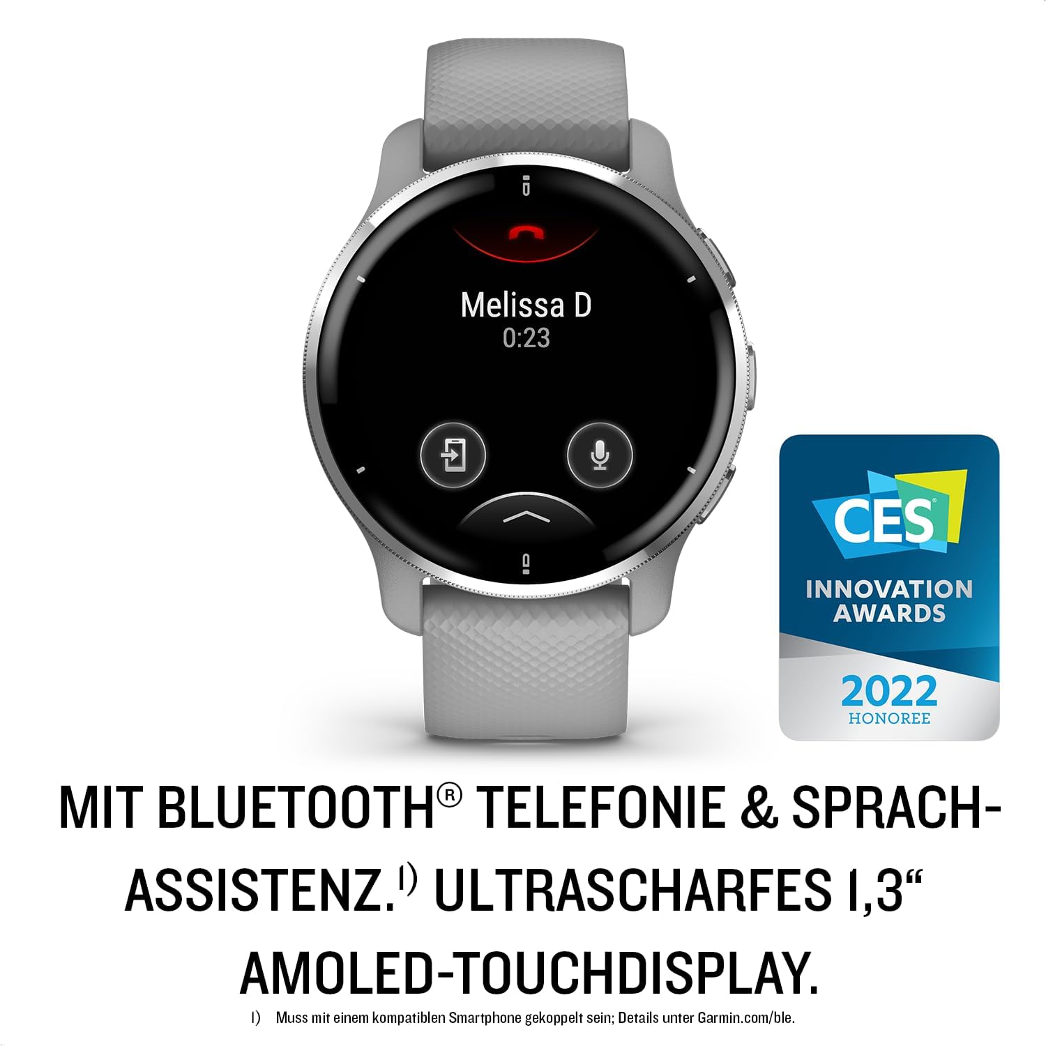 Venu 2 Plus, Smartwatch AMOLED 1,3