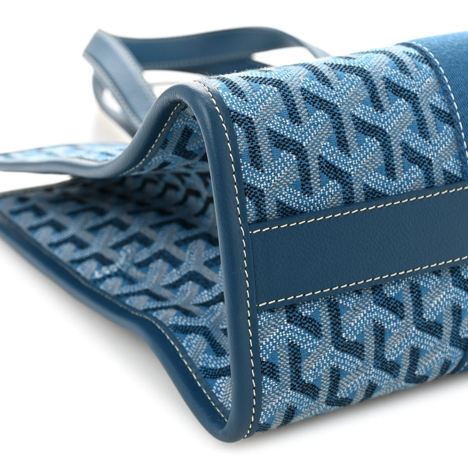 Goyardine Villette PM Tote Ocean Blue - Top Club