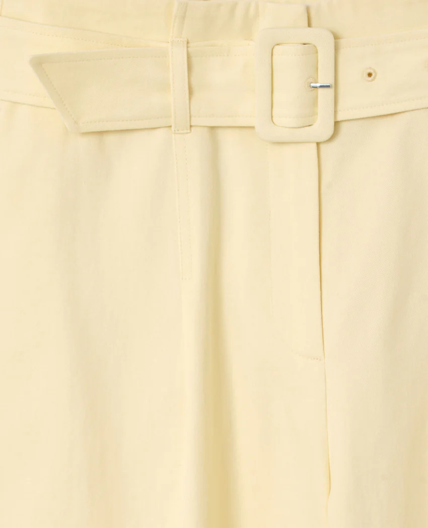 Pimkie Pantalon barrel taille haute avec ceinture