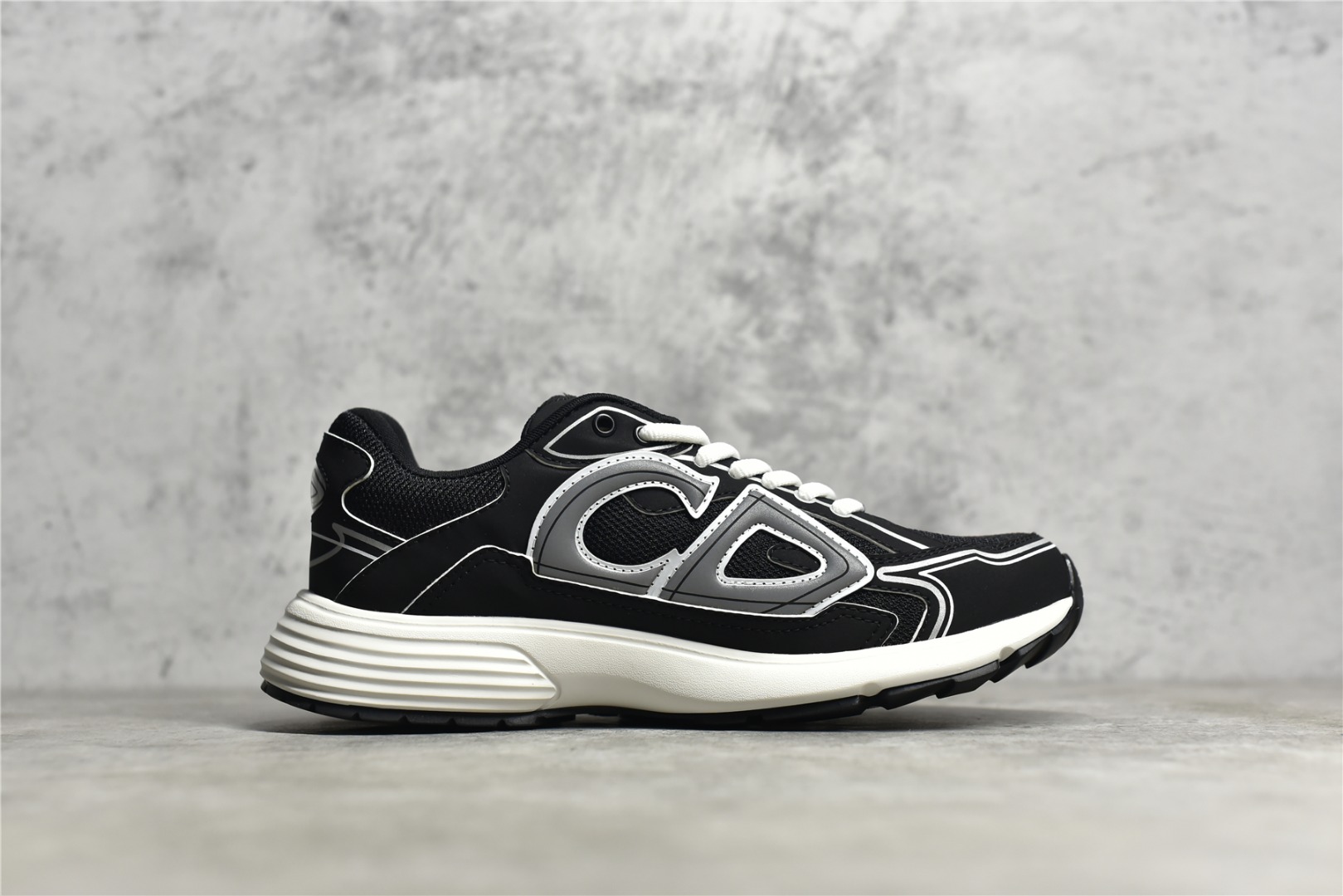 Dior B30 Dad Sneakers Black (1:1 Version) - Sneaker Replica Workshop