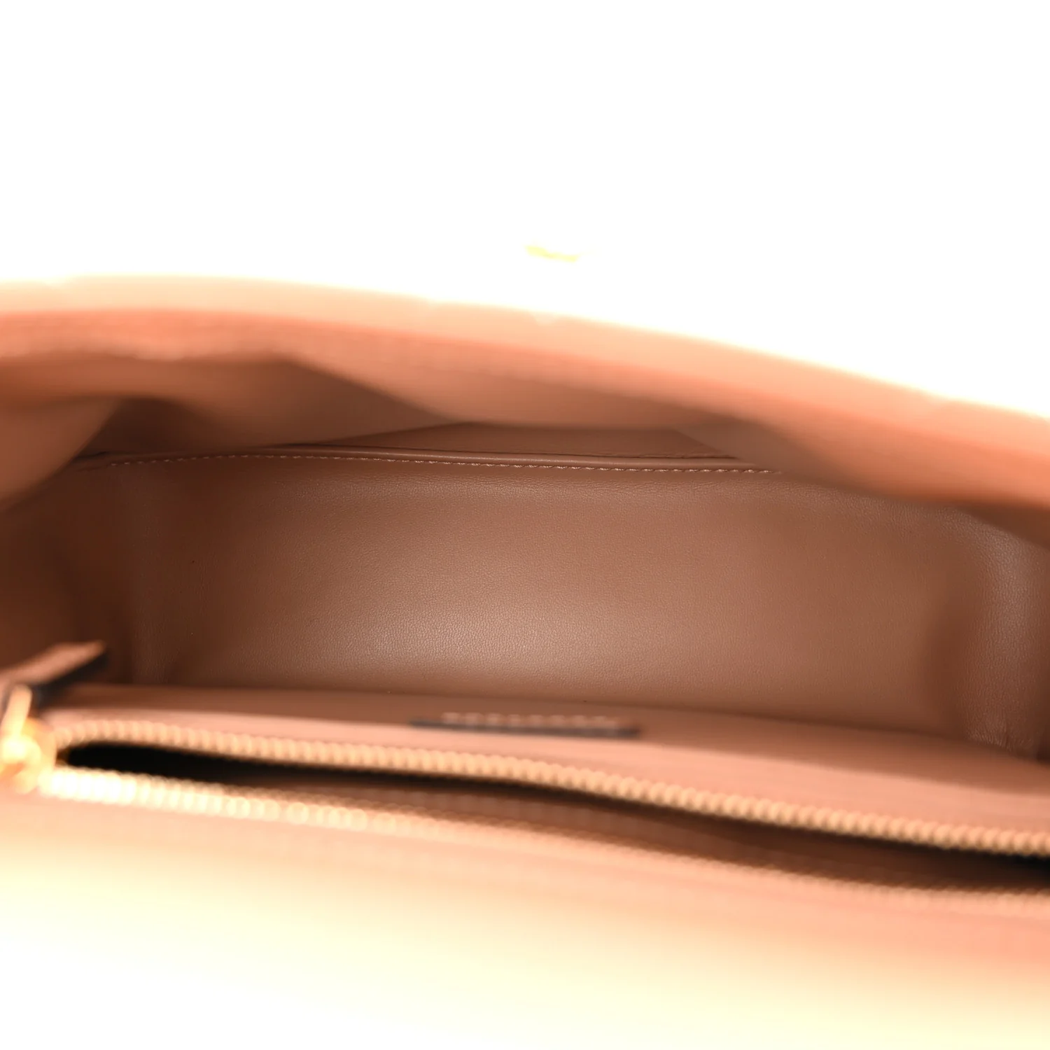 Calfskin Quilted Small Deco Shoulder Bag Camelia - Top Club