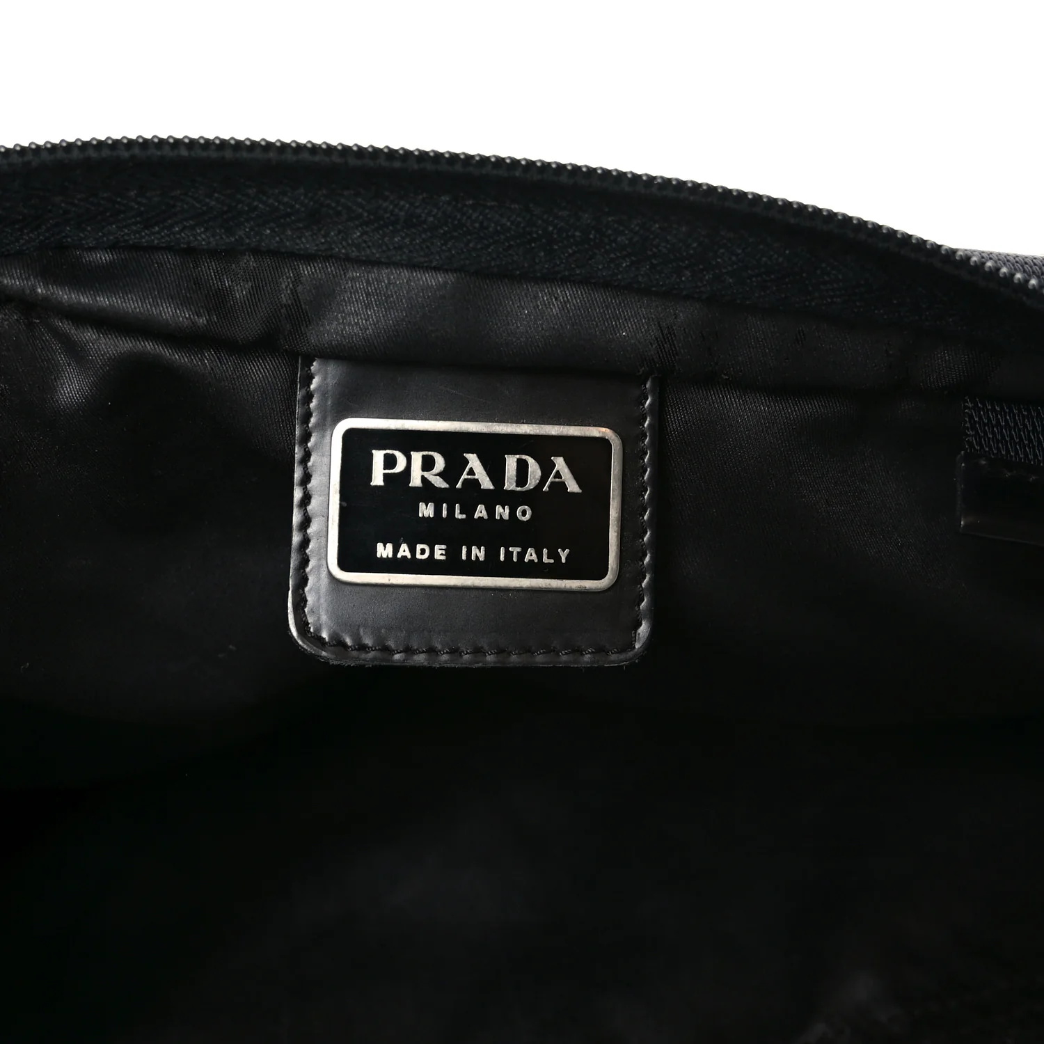 Tessuto Nylon Tote Black - Top Club