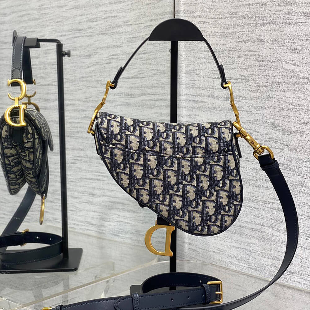 DIOR Mini Saddle Bag with Strap - Top Club