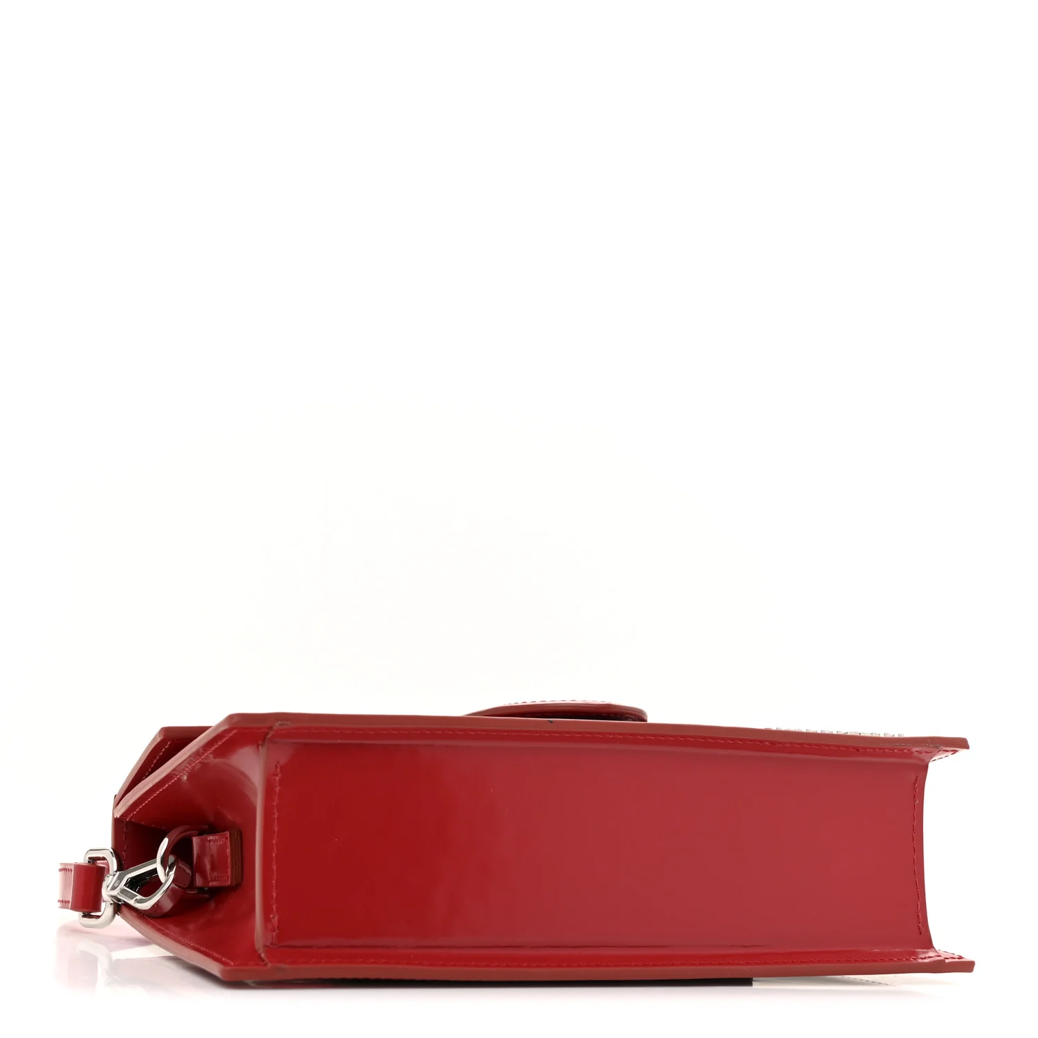 Glazed Calfskin Le Grand Bambino Red - Top Club