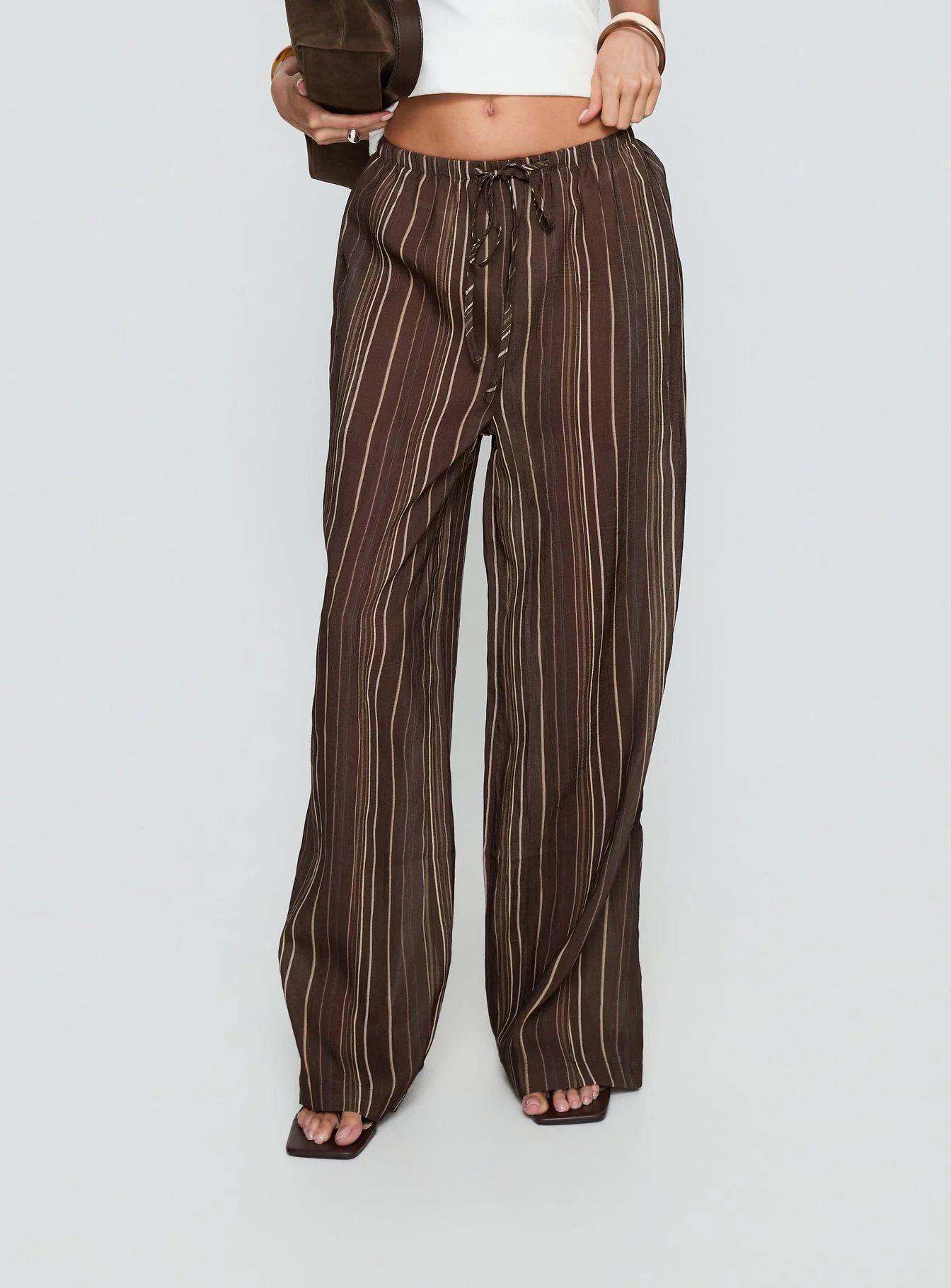 Parklea Pants Brown Multi