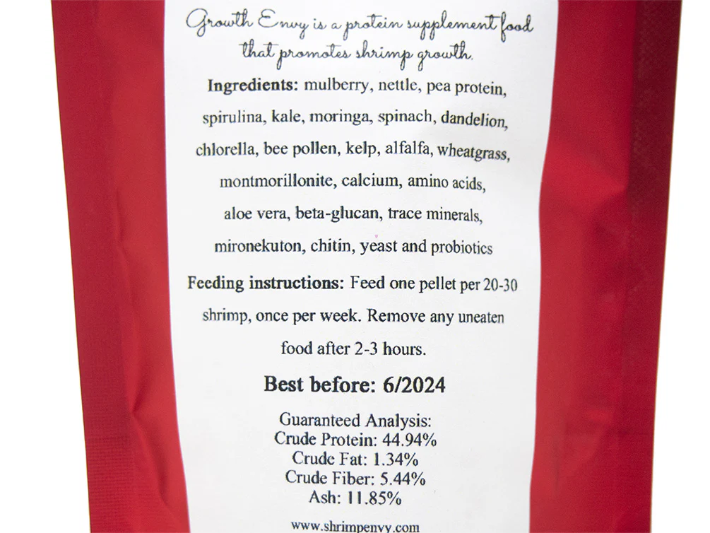 Shrimp Envy - Growth Envy Protein Shrimp Food
