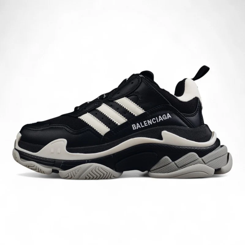 Balenciaga x Adidas Triple S – Black - Sneaker Replica Workshop