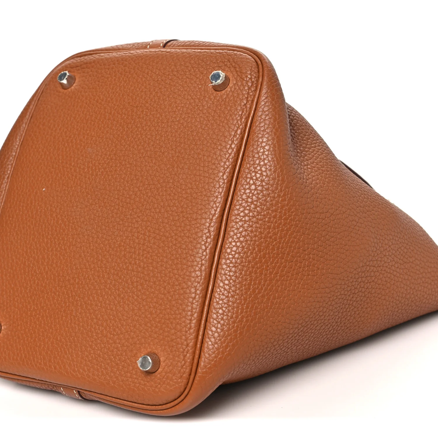Taurillon Clemence Picotin Lock 22 MM Gold - Top Club