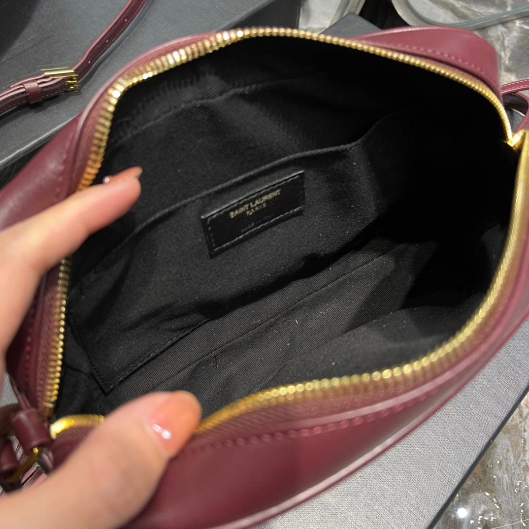 Y Lou Camera Bag In Quilted Leather - Top Club