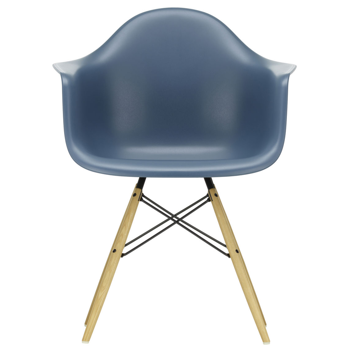 Eetkamerstoel DAW RE esdoorn goud Sea Blue