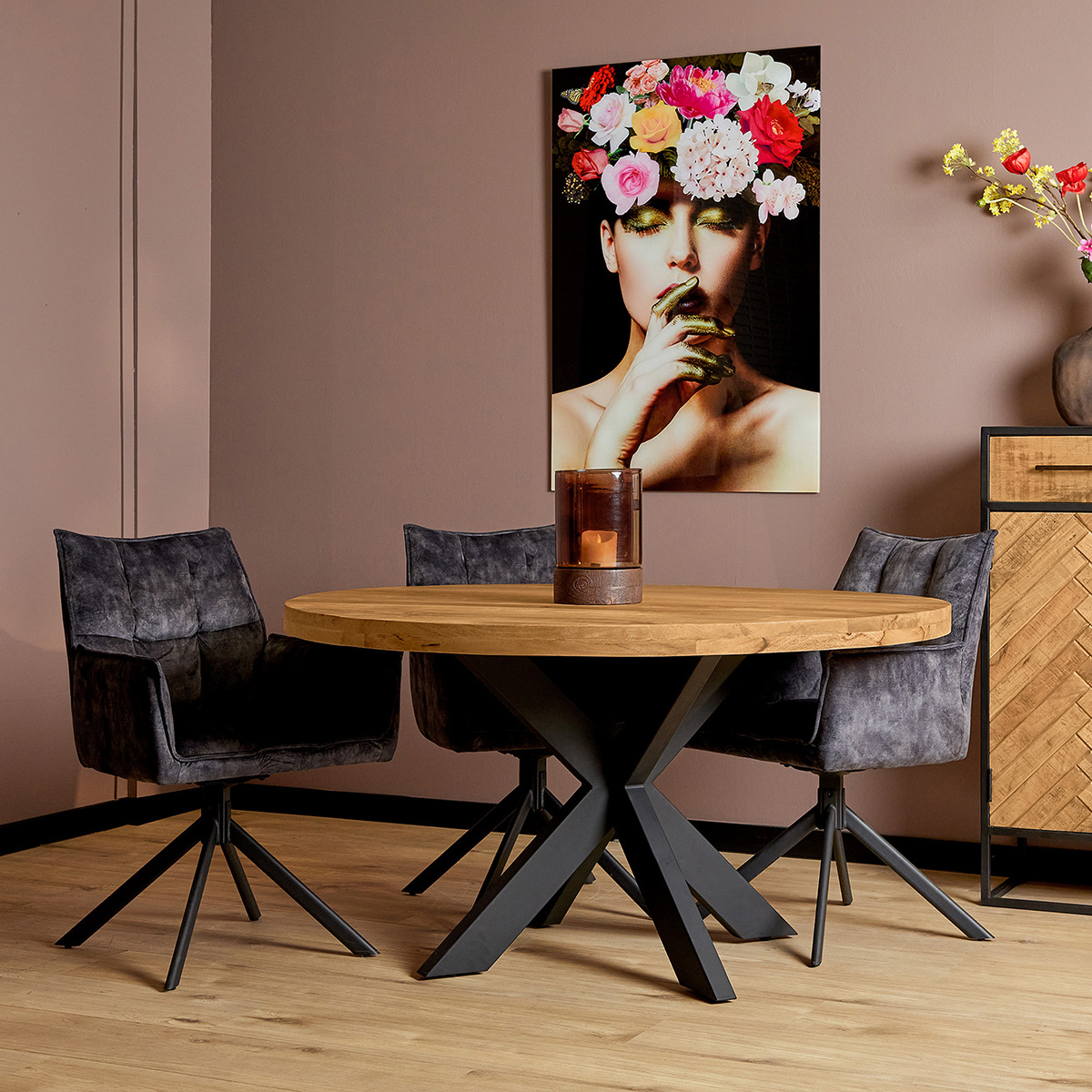 Ronde eettafel Maas 150