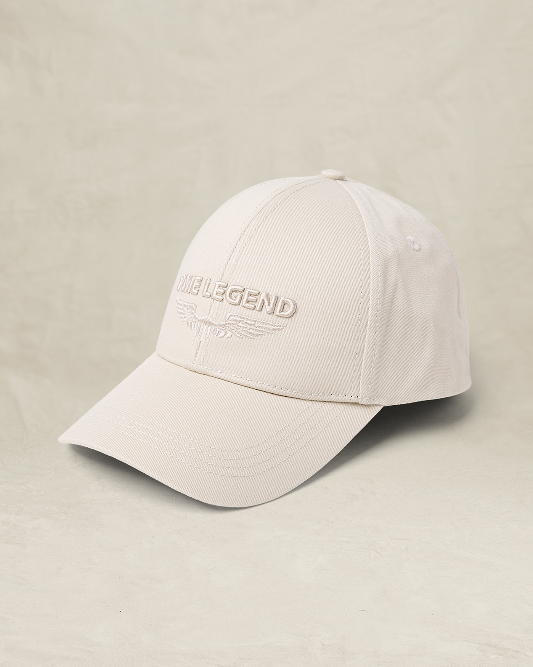 Twill cap with embroidered artworkx