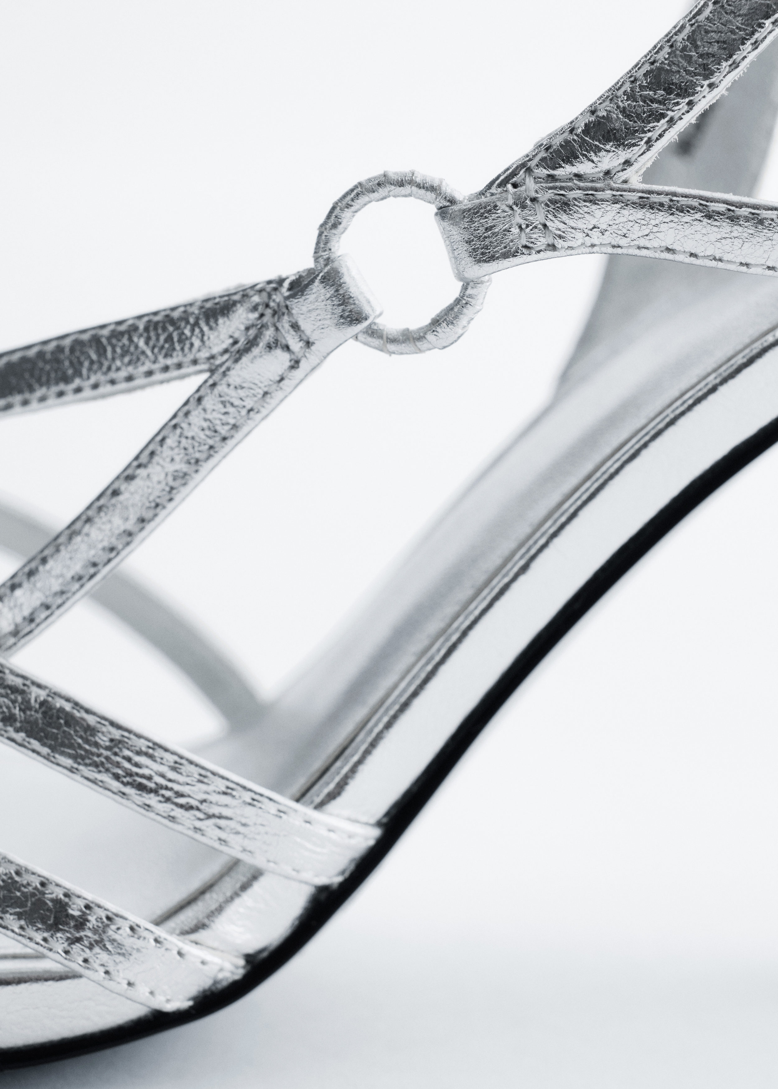 & Other Stories LEATHER RING SANDALS