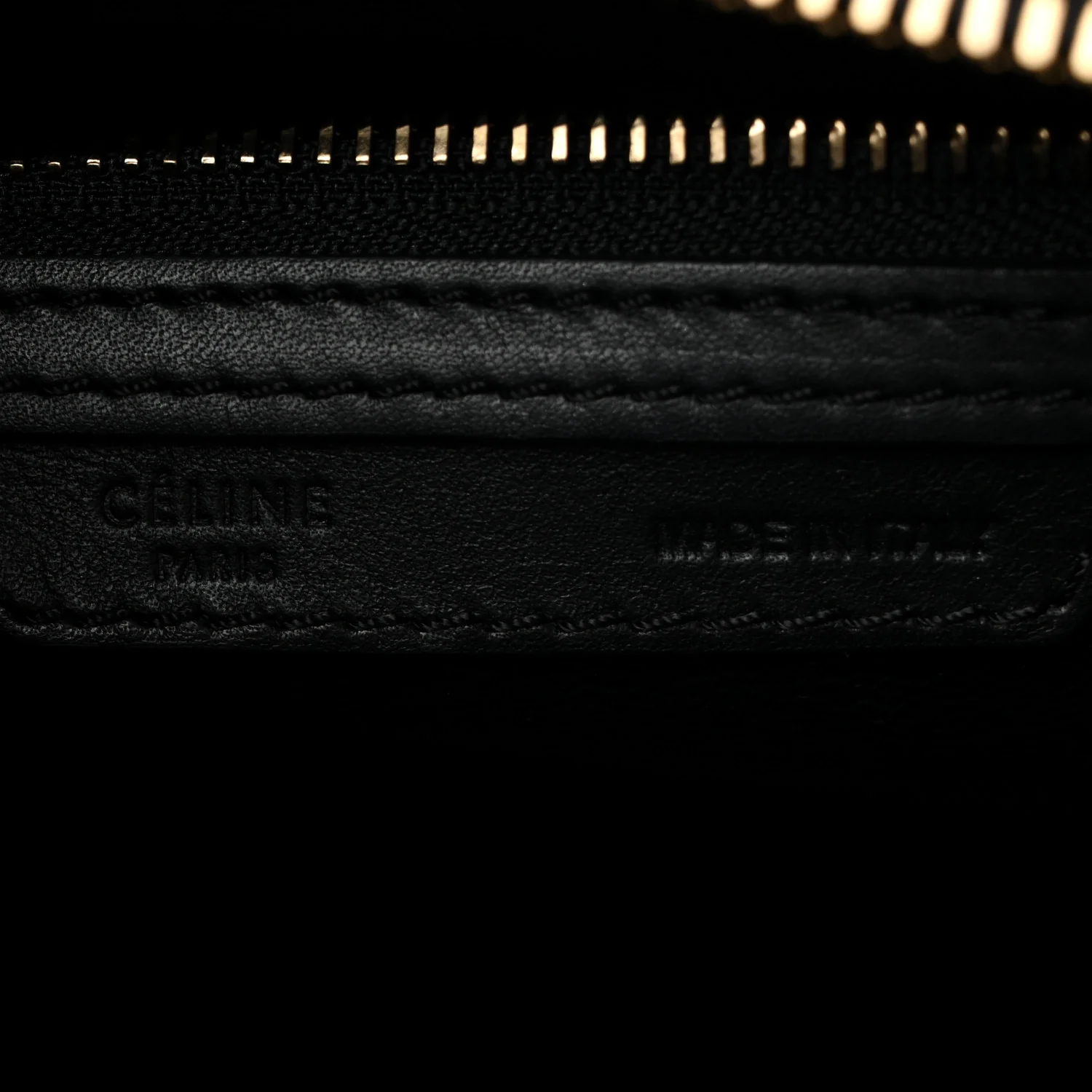 Smooth Calfskin Micro Luggage Black - Top Club